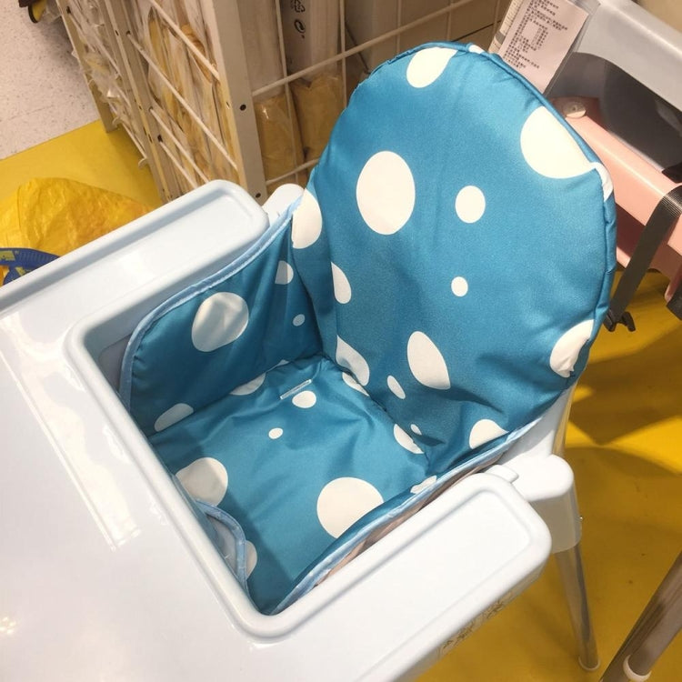 Children Dining Chair Cushion Baby Seat Thickened Nonslip Cushion(Blue)