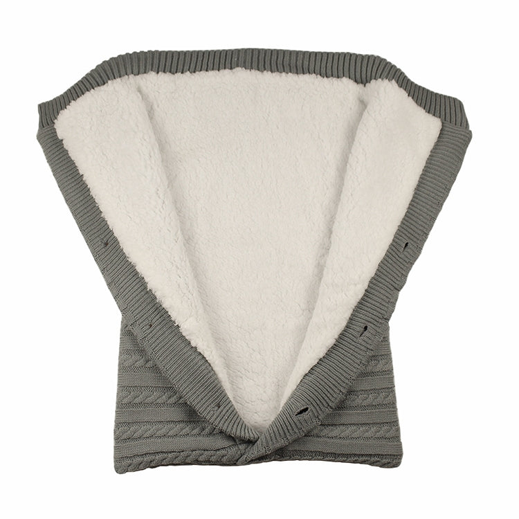 Warm Soft Cotton Knitting Envelope Newborn Baby Sleeping Bag