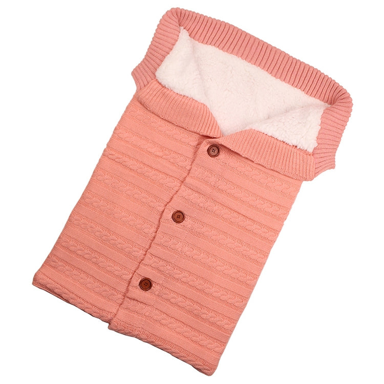 Warm Soft Cotton Knitting Envelope Newborn Baby Sleeping Bag