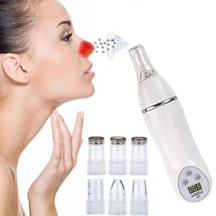 Diamond Peeling Facial Pore Cleaner Vacuum Blackhead Acne Remover Machine Skin Cleaning Equipment