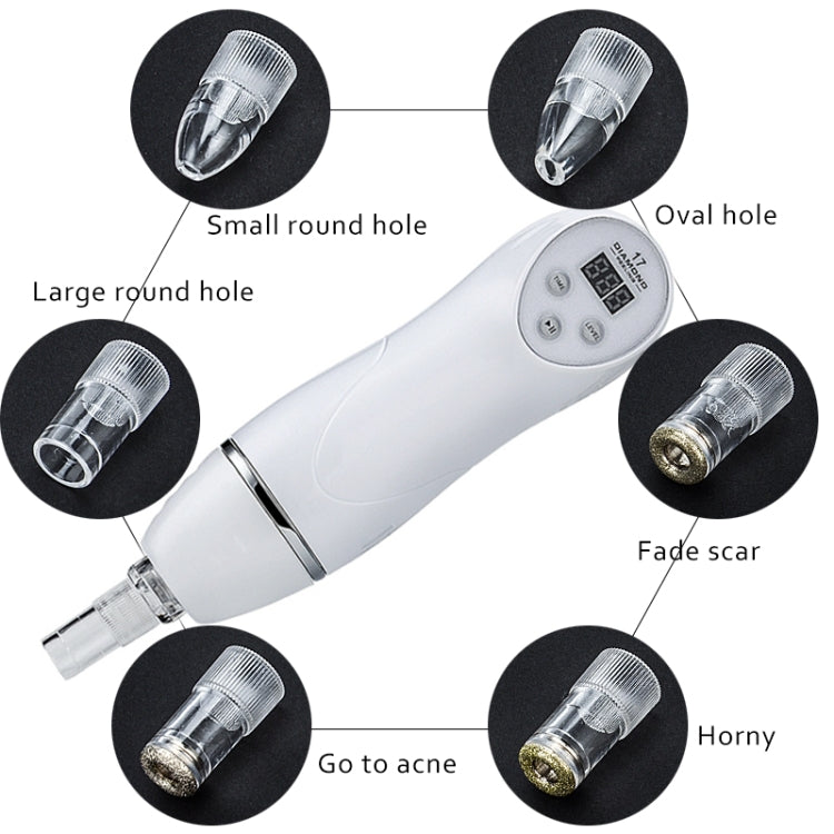 Diamond Peeling Facial Pore Cleaner Vacuum Blackhead Acne Remover Machine Skin Cleaning Equipment