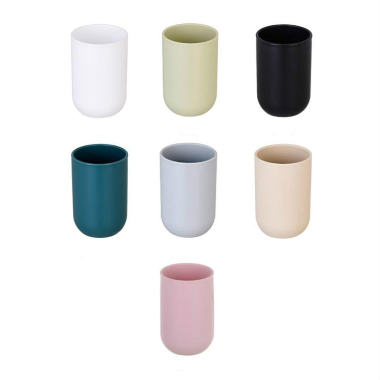 Simple Cute Brushing Cup Couple Plastic Mouthwash Cup, Pattern:Pure Color