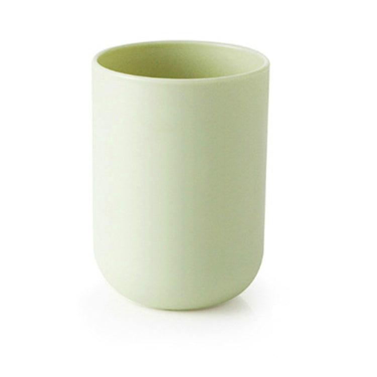 Simple Cute Brushing Cup Couple Plastic Mouthwash Cup, Pattern:Pure Color