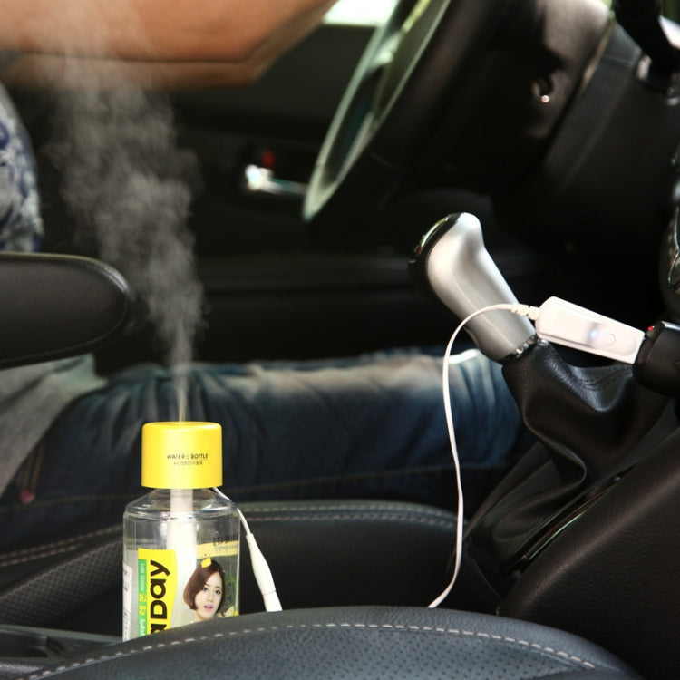 BD602 Water Bottle Cap Humidifier USB Car Aromatherapy Humidifier