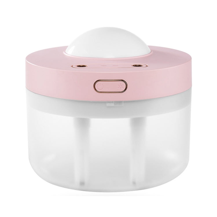 BD-D25 Colorful Projection Lamp Humidifier 1000ml Large Capacity Air Purifier