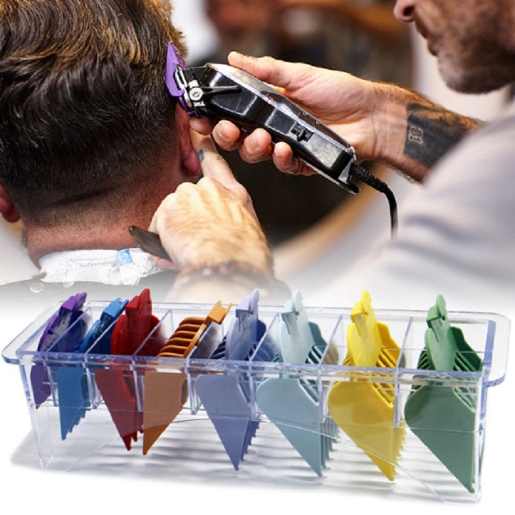 8 In 1 Power Generation Clipper Comb Special Limit Comb Hair Caliper Universal Ultra-thin Limit Comb