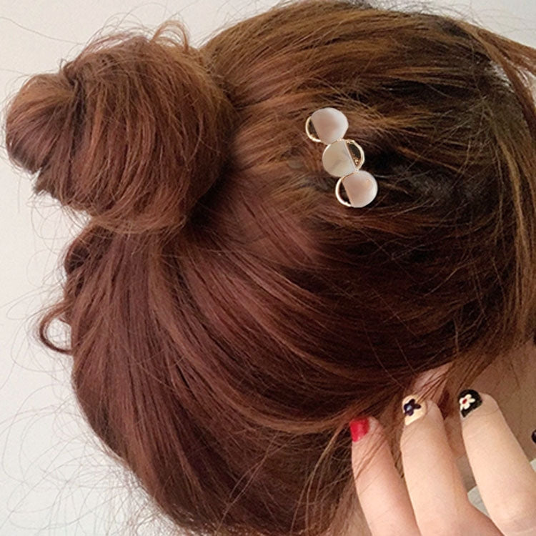 Sweet Acetic Acid Love Hairpin Bangs Clip Exquisite Wild Geometric Hairpin Clip Hair Accessories