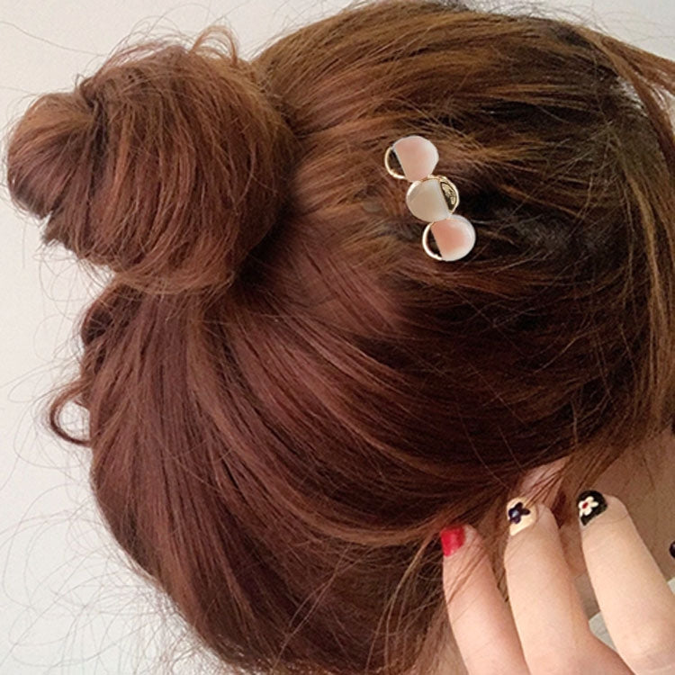 Sweet Acetic Acid Love Hairpin Bangs Clip Exquisite Wild Geometric Hairpin Clip Hair Accessories