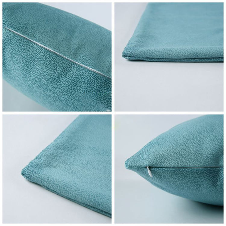 Velvet Solid Color Soft Pillowcase, Size:45cm*45cm