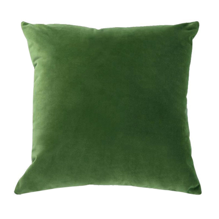 Velvet Solid Color Soft Pillowcase, Size:45cm*45cm