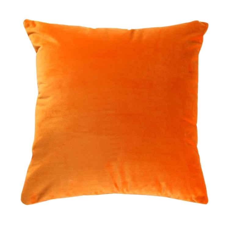 Velvet Solid Color Soft Pillowcase, Size:45cm*45cm