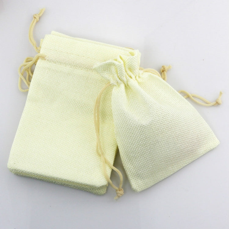 50 PCS Multi size Linen Jute Drawstring Gift Bags Sacks Wedding Birthday Party Favors Drawstring Gift Bags, Size:20x30cm