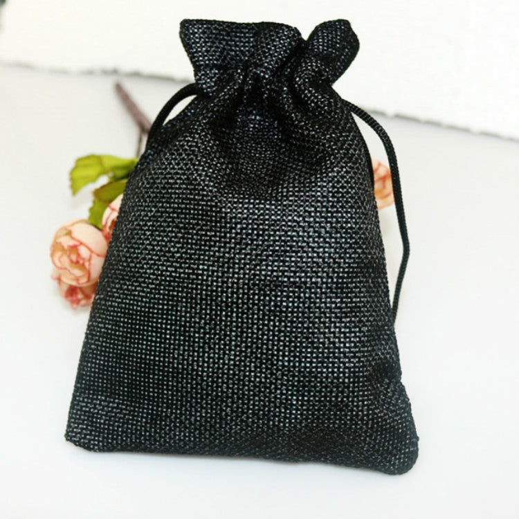 50 PCS Multi size Linen Jute Drawstring Gift Bags Sacks Wedding Birthday Party Favors Drawstring Gift Bags, Size:20x30cm