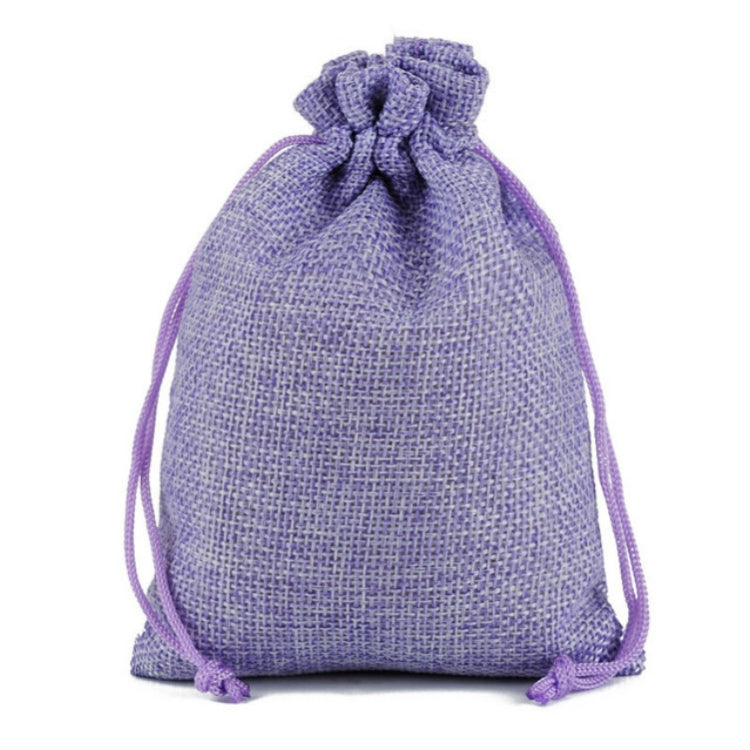 50 PCS Multi size Linen Jute Drawstring Gift Bags Sacks Wedding Birthday Party Favors Drawstring Gift Bags, Size:20x30cm