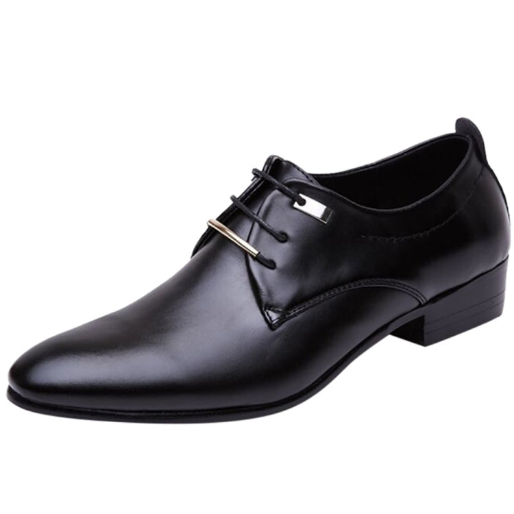 Men Business Dress Shoes Pointed Toe Men Shoes, Size:39