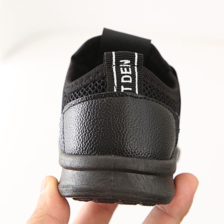 Children Letter Mesh Breathable Sport Run Sneakers Casual Shoes, Size:26