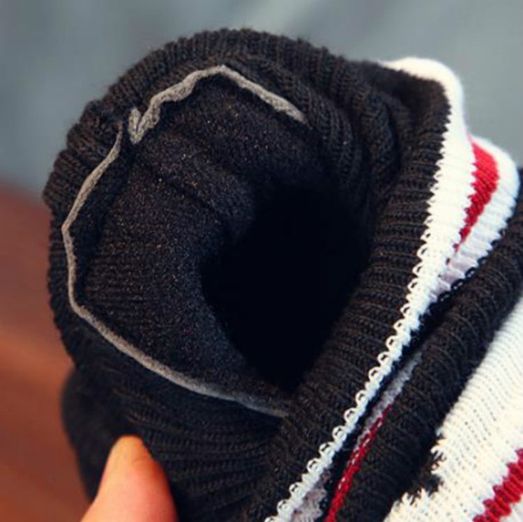 Winter Children Knitted Stretch Knee Socks, Size:27