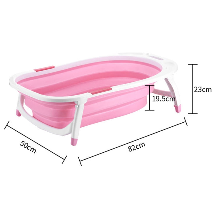 Baby Folding Bathtub Portable Plastic Baby Bath Shower Kids Bathtub