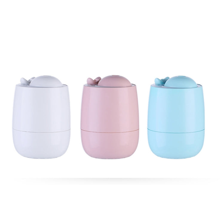 BD-918 3 in 1 Multi-Function USB Plug-In Fan Night Light Air Humidifier(Pink)