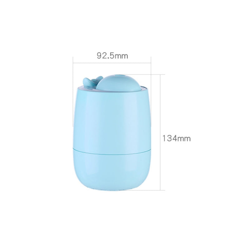 BD-918 3 in 1 Multi-Function USB Plug-In Fan Night Light Air Humidifier(Pink)