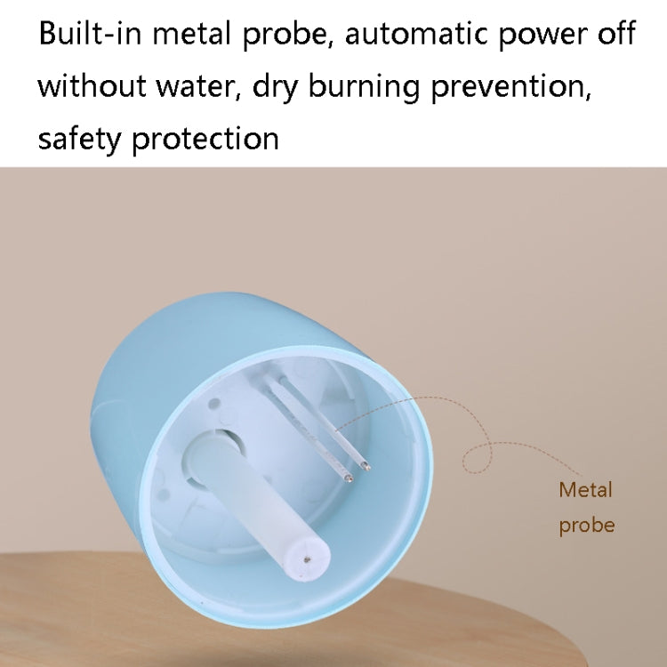 BD-918 3 in 1 Multi-Function USB Plug-In Fan Night Light Air Humidifier(Pink)
