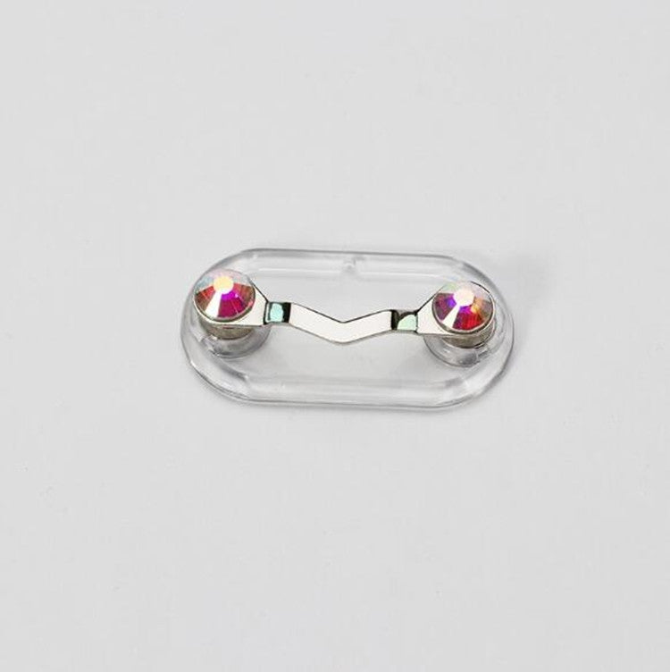 5 PCS Magnetic Glasses Holder Magnetic Brooch Number Plate Headset Glasses Clip