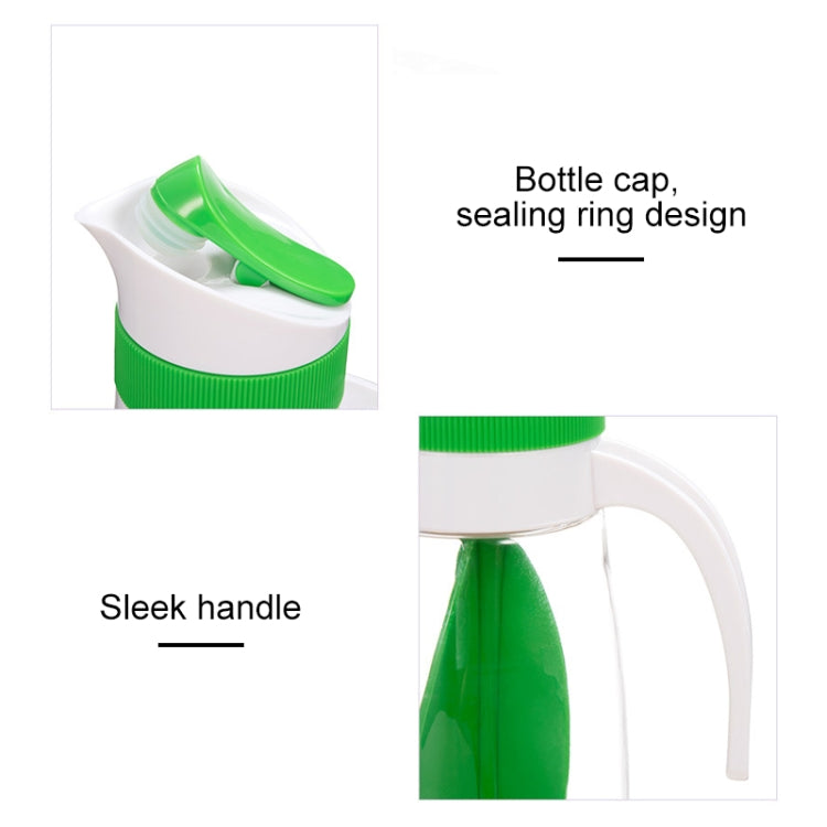 Kitchen Rotating Lid Salad Dressing Blender Sauce Bottle, Random Color Delivery