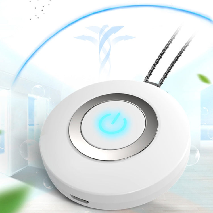 CP029 Mini Portable Wearable Necklace USB Anion Air Purifier Low Noise Air Freshener
