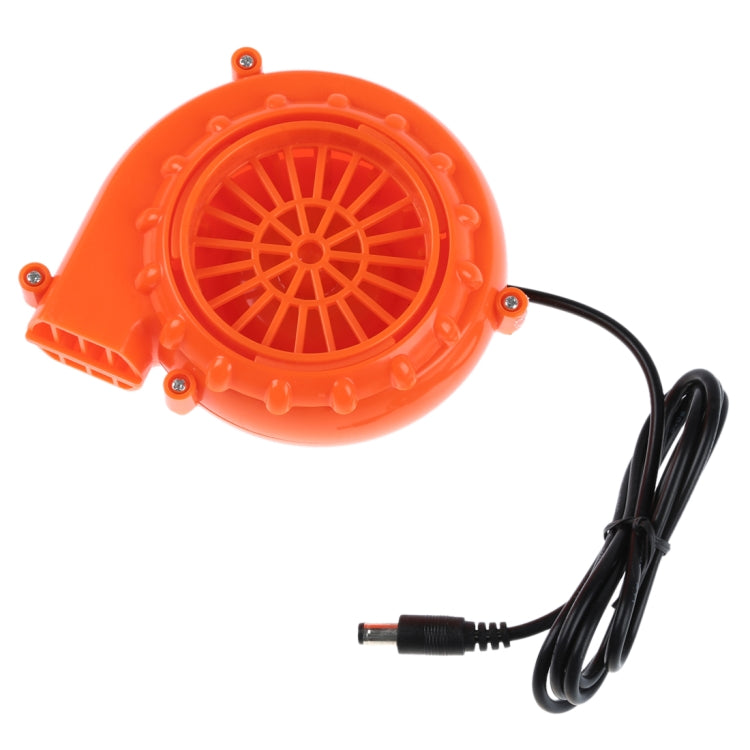 Low Noise Plastic DC Mini Blower Can Be Used for Mascot Head Car Clothing Inflatable(Orange)