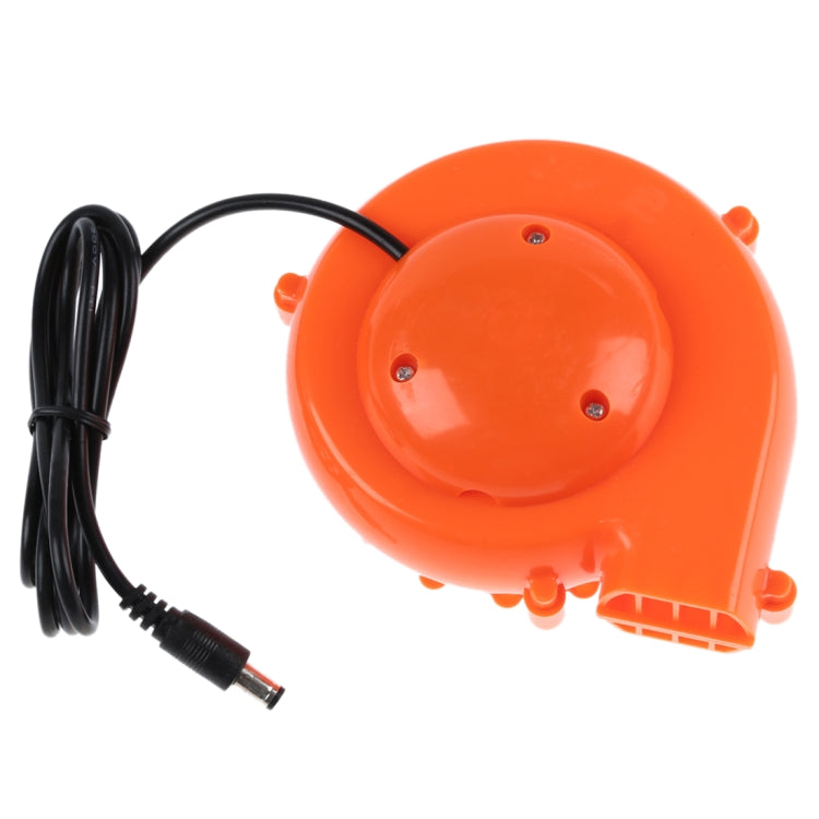 Low Noise Plastic DC Mini Blower Can Be Used for Mascot Head Car Clothing Inflatable(Orange)