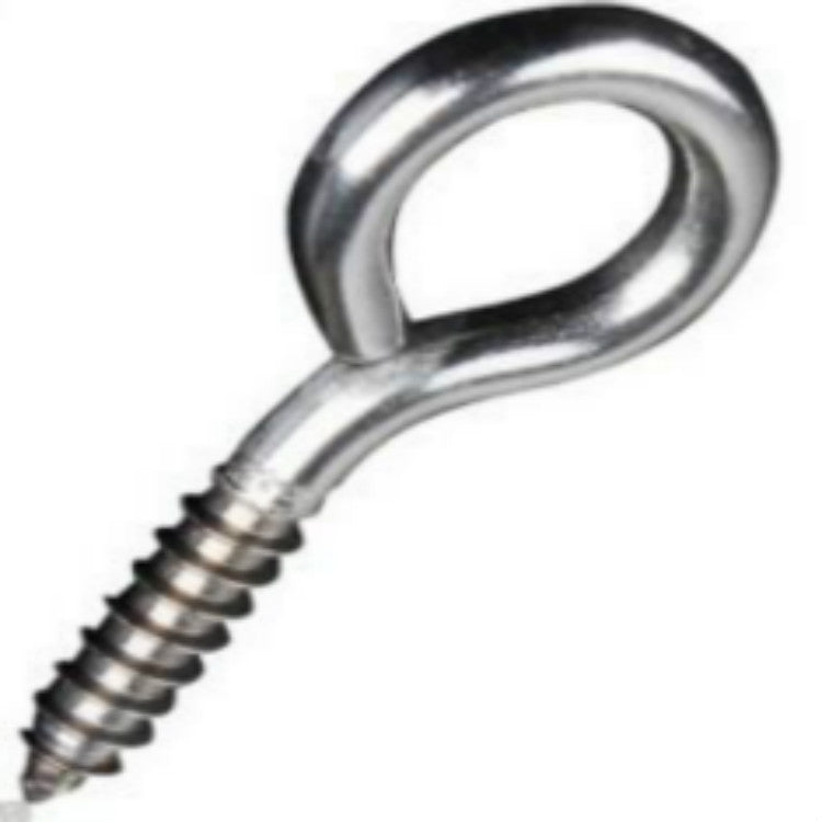 20 PCS Light Hook Nail Self-tapping Screw Triangle Thread Tip Tail Lhand Screw Eye