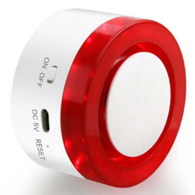 2 PCS Smart Burglar Alarm Home Store Door and Window Infrared Sensor Wireless WiFi Security System(Red)