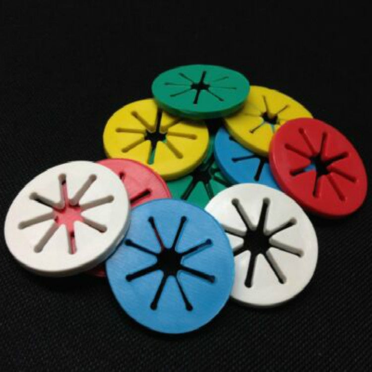 14 PCS Elastic Banding Colored Soft Rubber Ring, Random Color Delivery