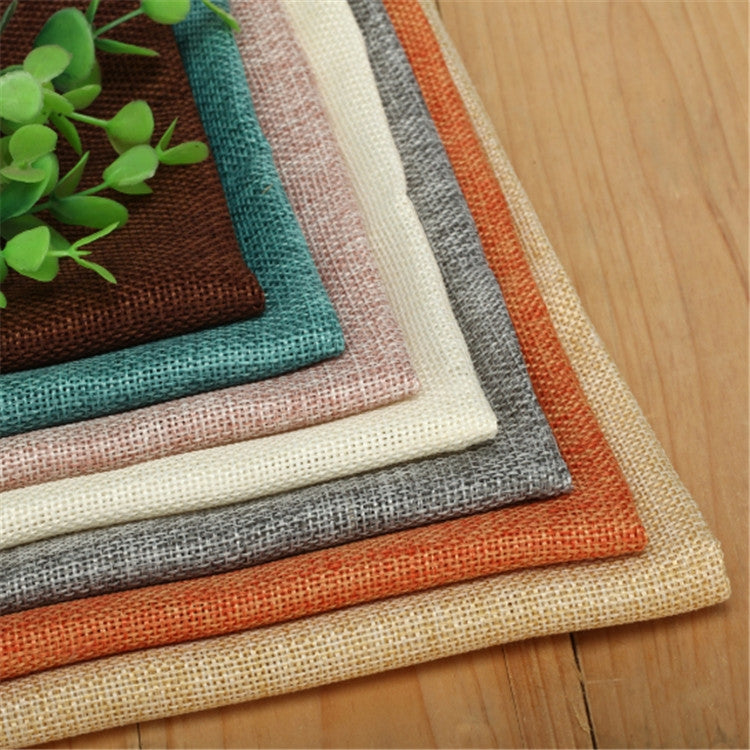 Solid Color Imitation Linen Photography Background Cloth, Size:50x50cm