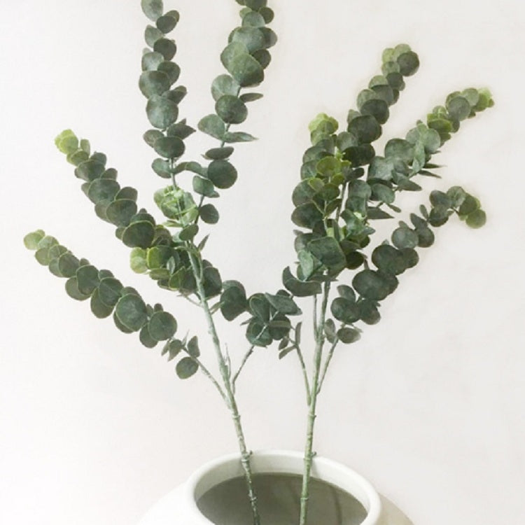 Simulation Plant  Eucalyptus Single Money Leaf Interior Decoration Flower Arrangement Wedding Decoration