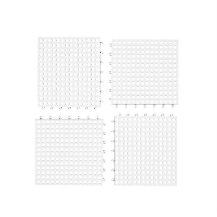 4 PCS Non-slip Shower Mat Bathroom Square PVC Bathmats for Kitchen and Toilet, Size: 30CM x 30CM