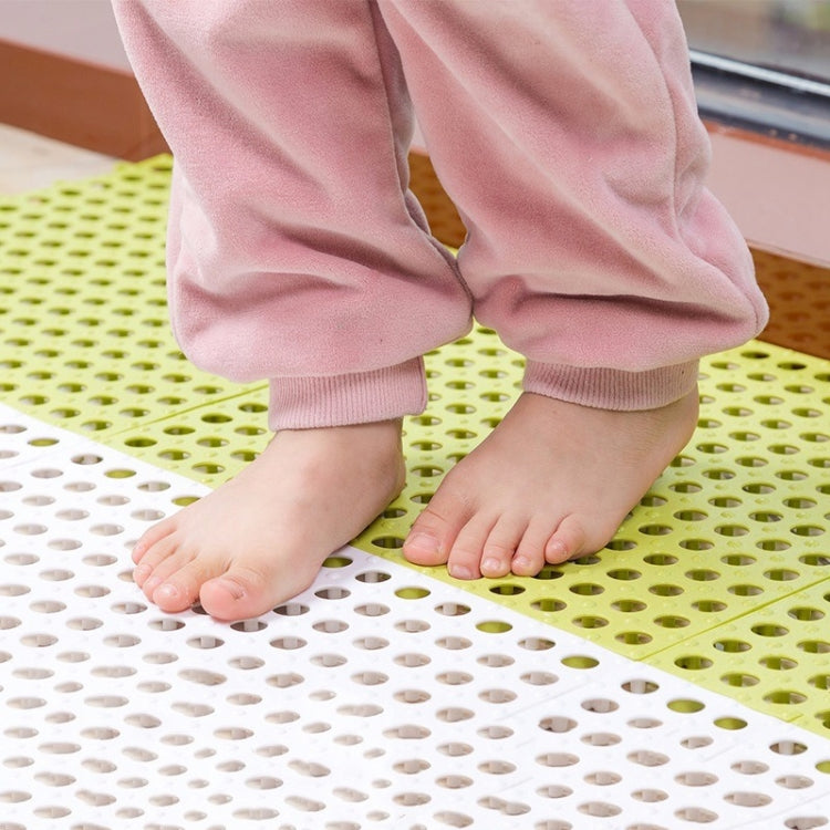 4 PCS Non-slip Shower Mat Bathroom Square PVC Bathmats for Kitchen and Toilet, Size: 30CM x 30CM