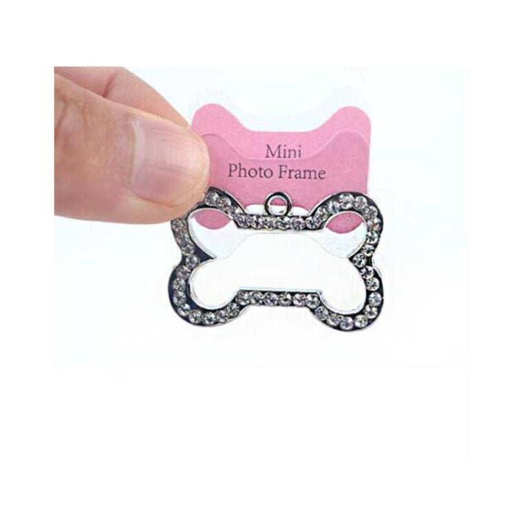 Pet Dog Identification Metal Tag Pendant
