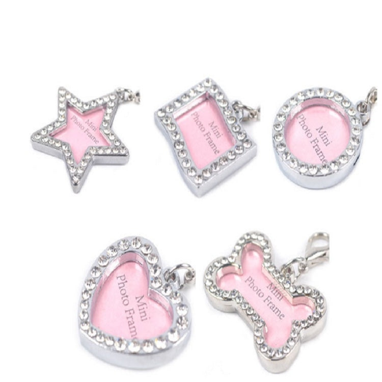 Pet Dog Identification Metal Tag Pendant