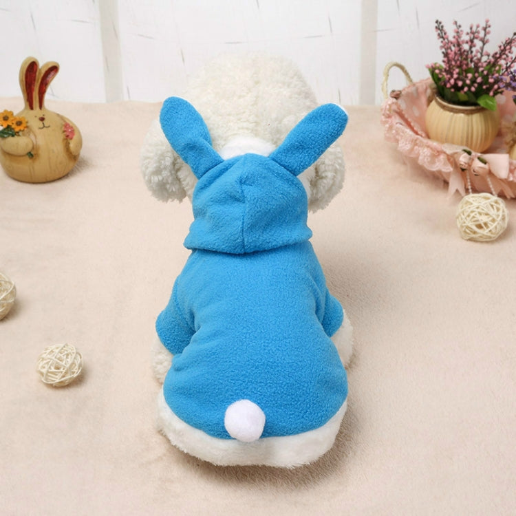 Pet Clothing Dog Pink Tender Bunny Ears Clothes, Size:M