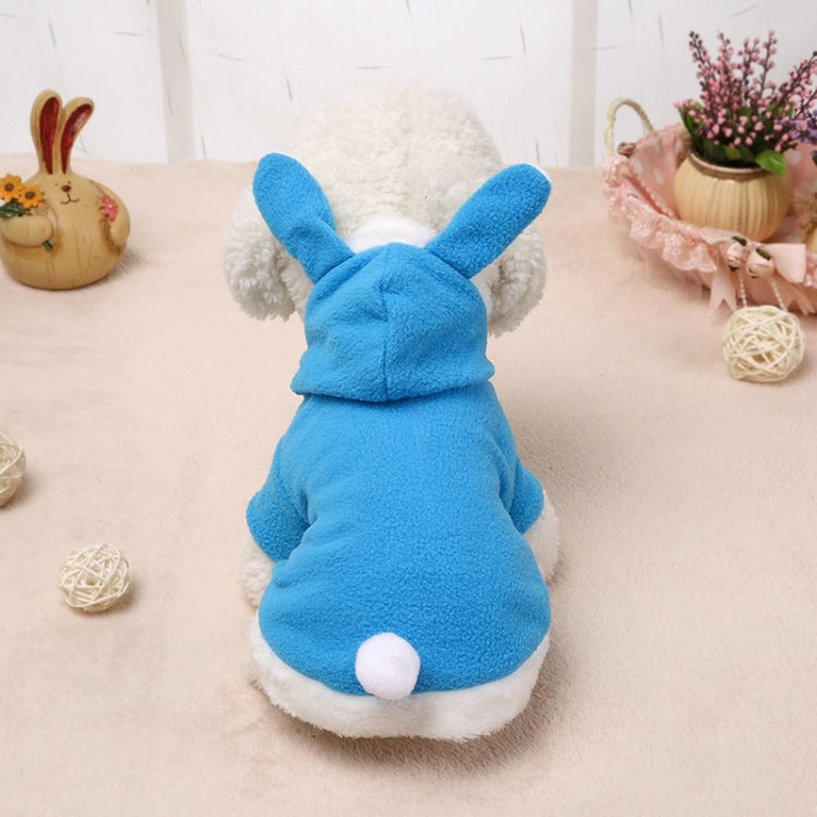 Pet Clothing Dog Pink Tender Bunny Ears Clothes, Size:L