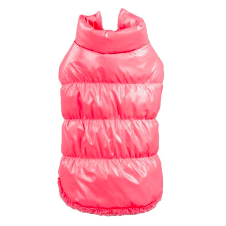Winter Dogs Pet Cat Padded Vest Coat Puppy Warm Jackets Clothes, Size:M