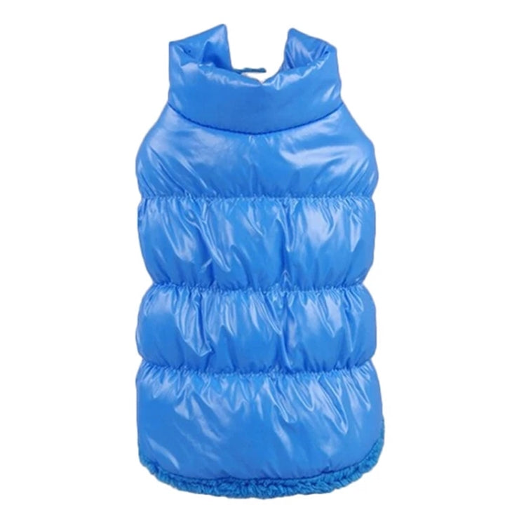 Winter Dogs Pet Cat Padded Vest Coat Puppy Warm Jackets Clothes, Size:2XL