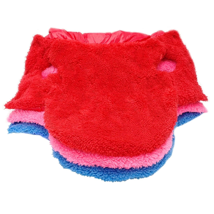 Winter Dogs Pet Cat Padded Vest Coat Puppy Warm Jackets Clothes, Size:2XL