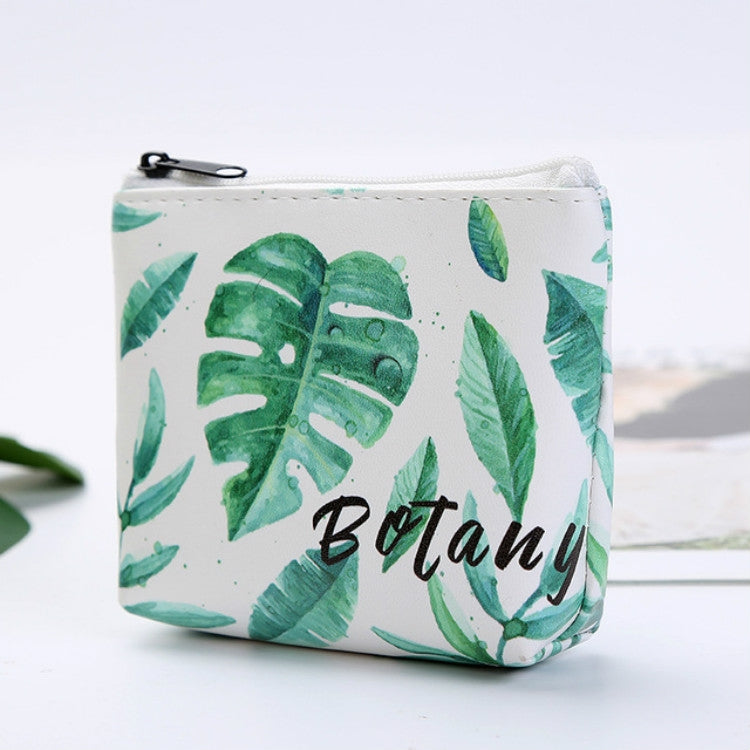 Small Fresh Purse Large Capacity Printing Coin Pocket