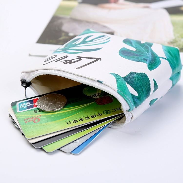 Small Fresh Purse Large Capacity Printing Coin Pocket