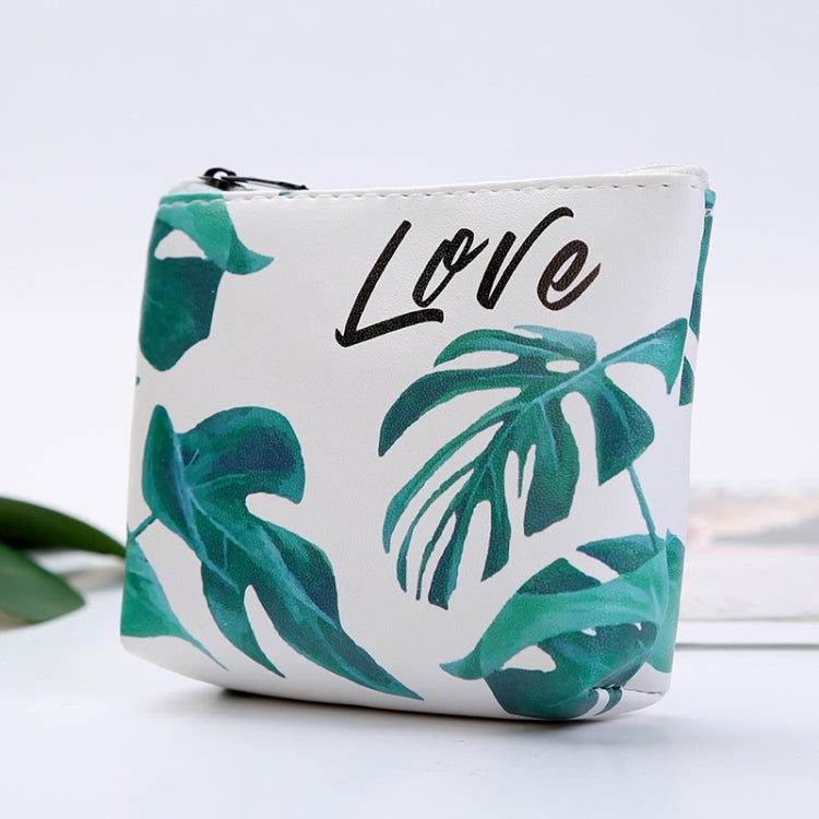 Small Fresh Purse Large Capacity Printing Coin Pocket