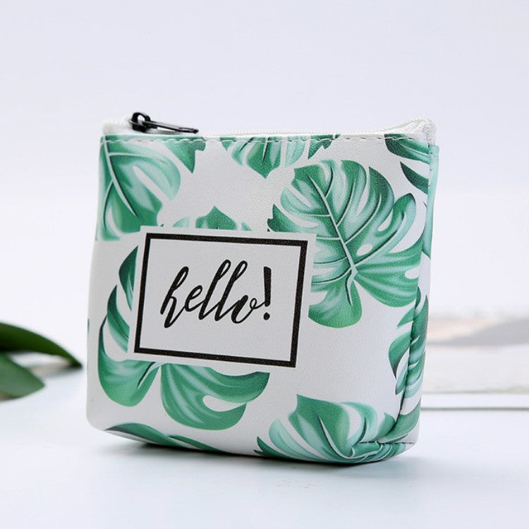 Small Fresh Purse Large Capacity Printing Coin Pocket