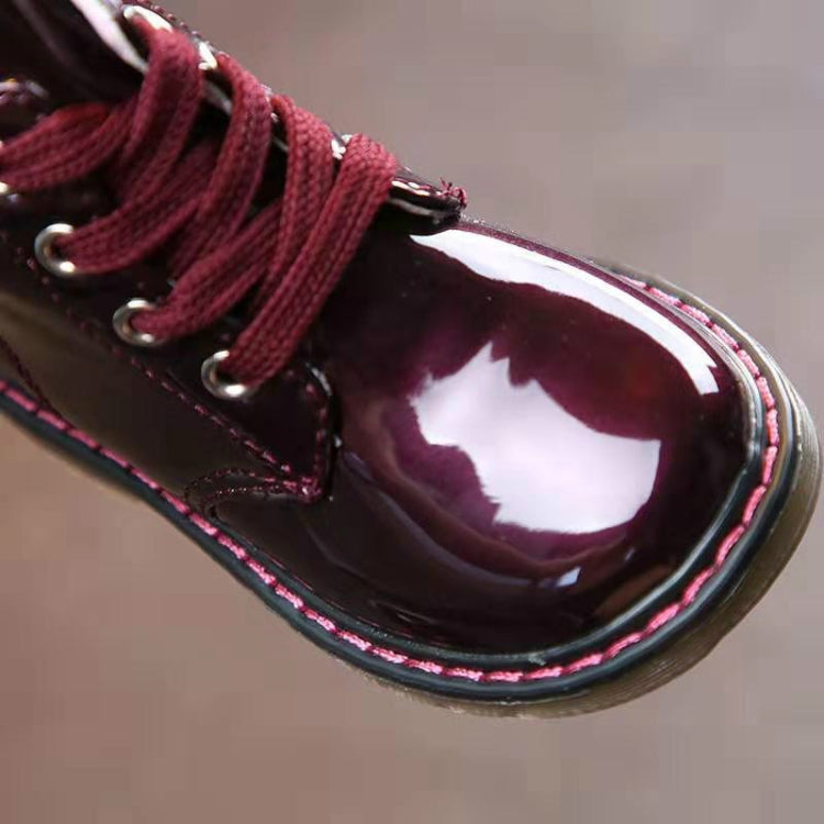 Children Martin Warm Boots Anti Slip Snow Shoes, Size:24