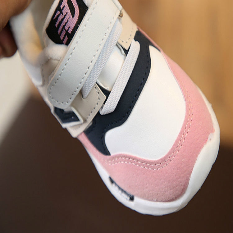 Children Casual Sneakers Mesh Soft Running Warm Shoes, Size:21